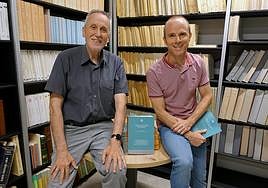 Mikel Zalbide eta Lionel Joly.