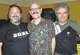Íñigo Zárate, David Burugabe y Ángel Ardilizu.
