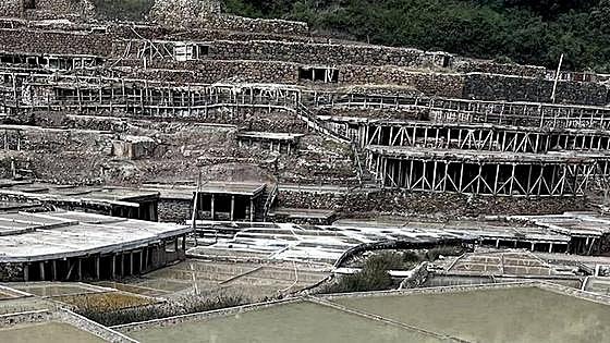 Daños por el granizo en el Valle Salado de Añana