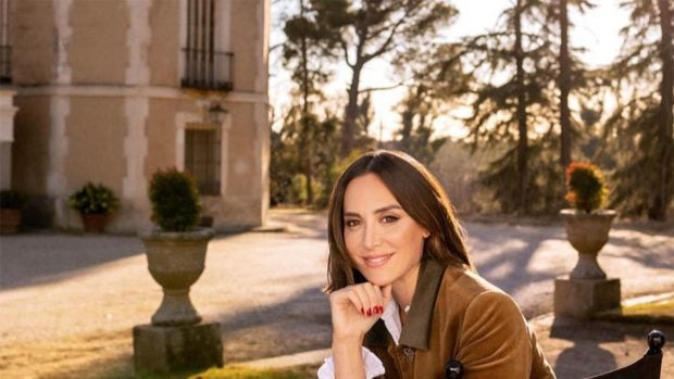 La aristócrata, en una imagen de su Instagram en el palacio.