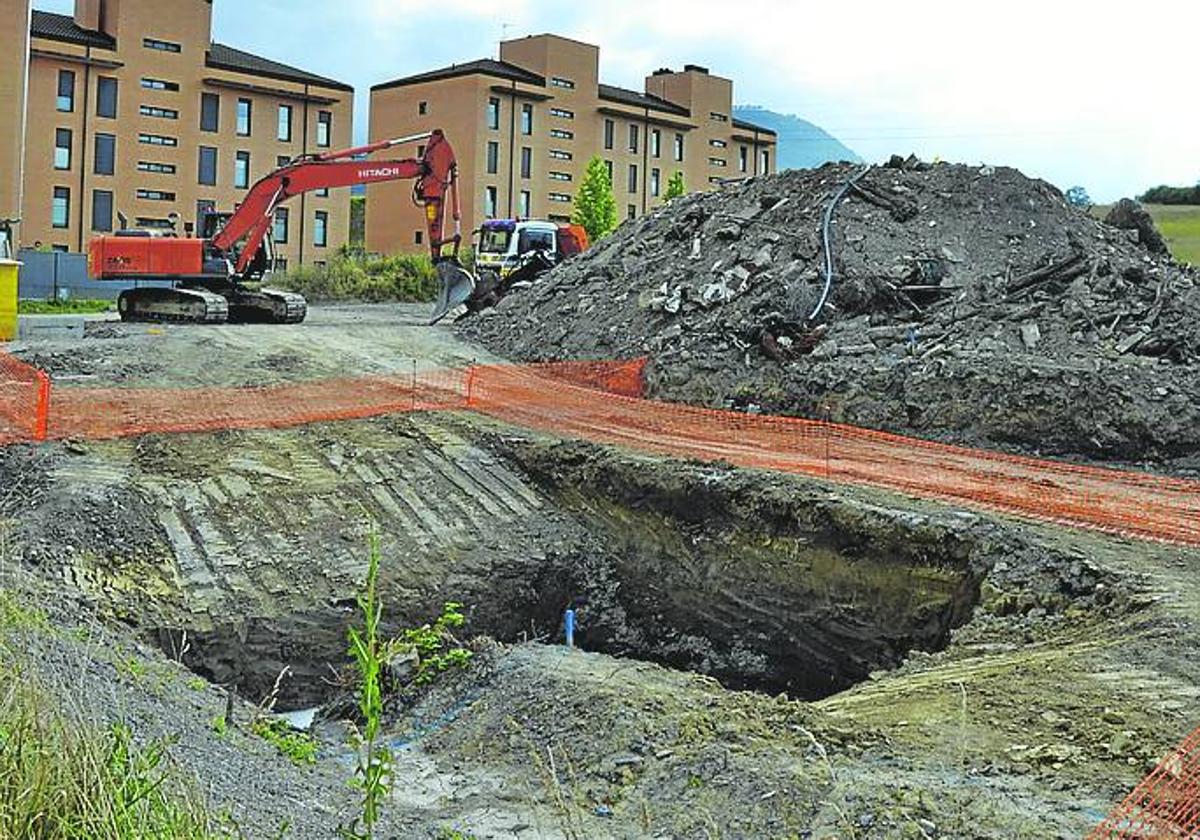 Las obras de construcción ya han comenzado.