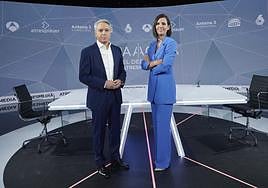 Vicente Vallés y Ana Pastor serán los moderadores.