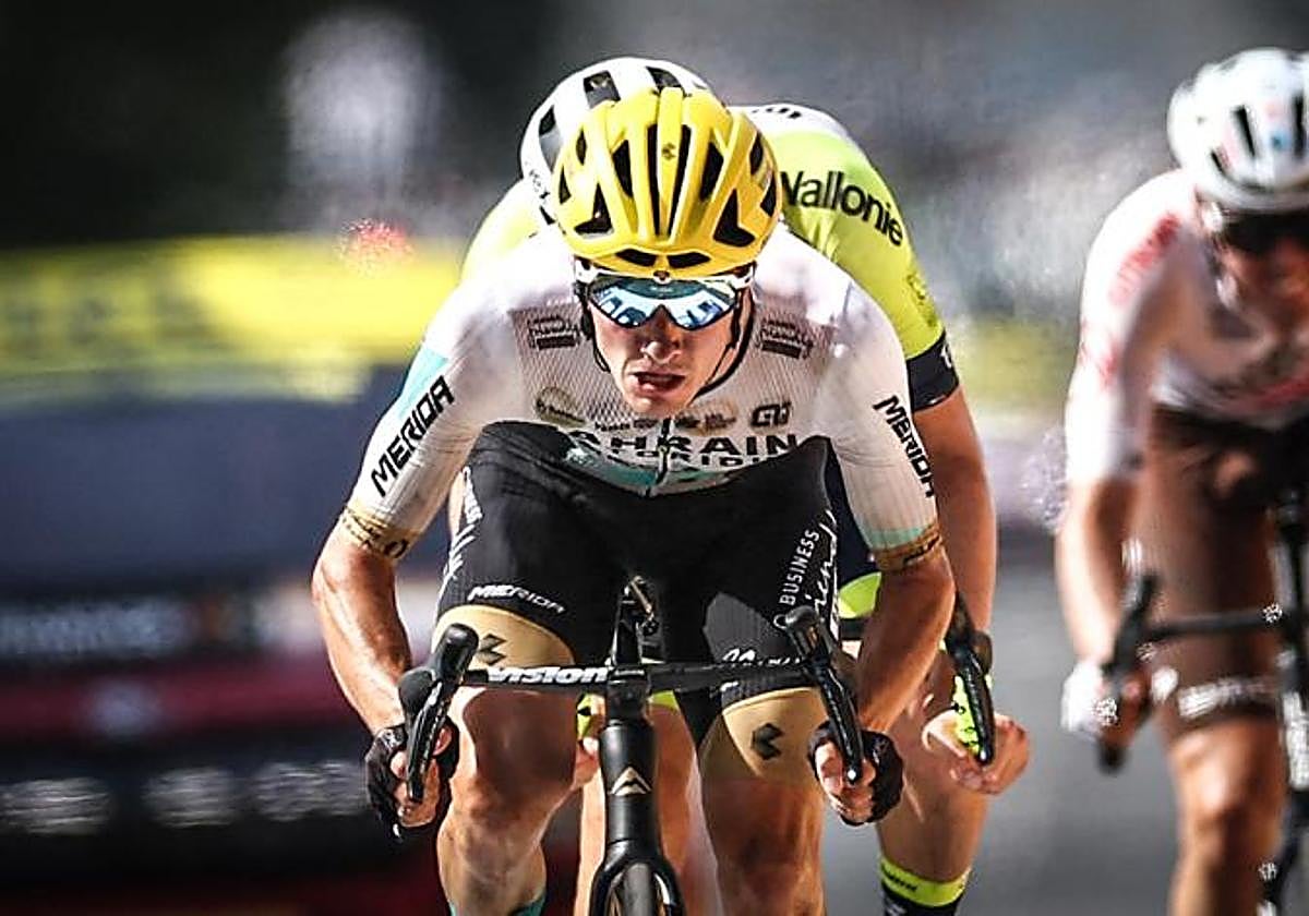 Así ha sido el último kilómetro de la victoria de Pello Bilbao