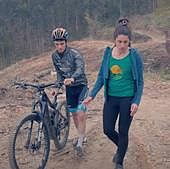 Pello Bilbao continúa con el legado de Gino y ya lleva 1.307 euros recaudados para los bosques de Busturialdea