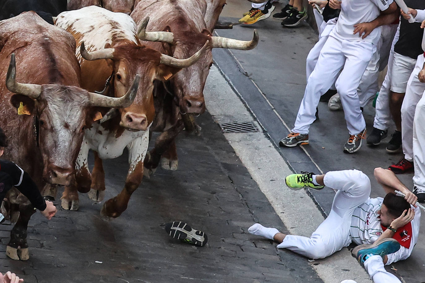 Las mejores imágenes de Sanfermines tras seis días de encierros