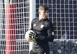 Ibon Ispizua, portero del Bilbao Athletic, ficha por el filial del Eibar