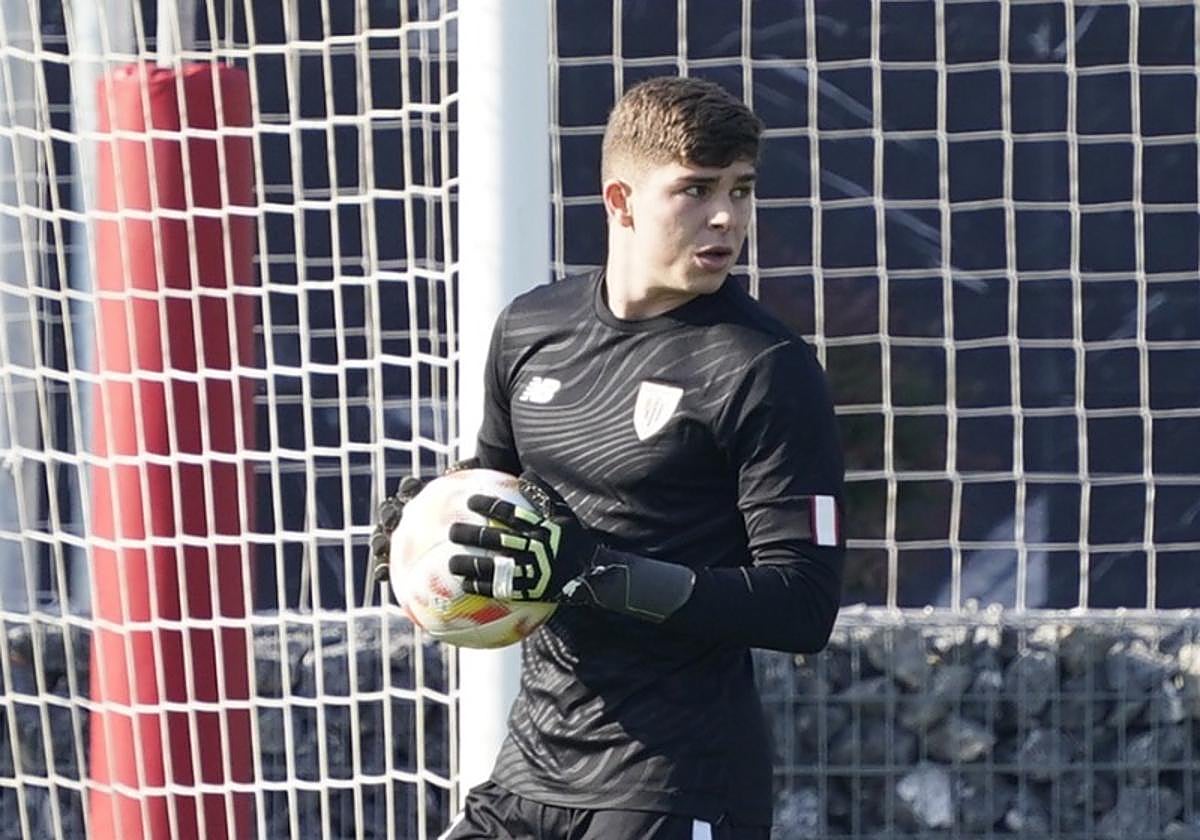Ibon Ispizua, portero del Bilbao Athletic, ficha por el filial del Eibar