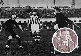 La alineación del equipo albiazul en aquella temporada 1930-31.