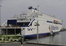 El ferry Salamanca realiza la ruta con Irlanda desde Bilbao.