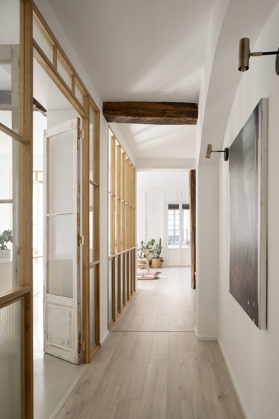 El piso clásico (pero moderno) de una pareja en el Casco Viejo