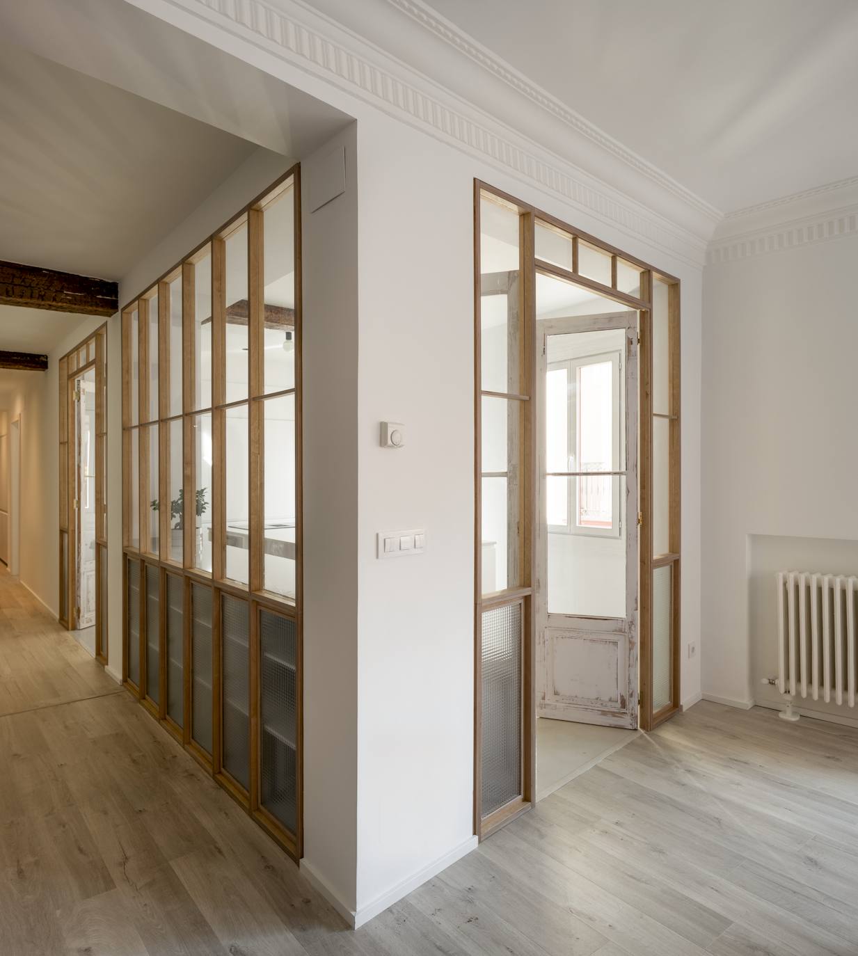 El piso clásico (pero moderno) de una pareja en el Casco Viejo