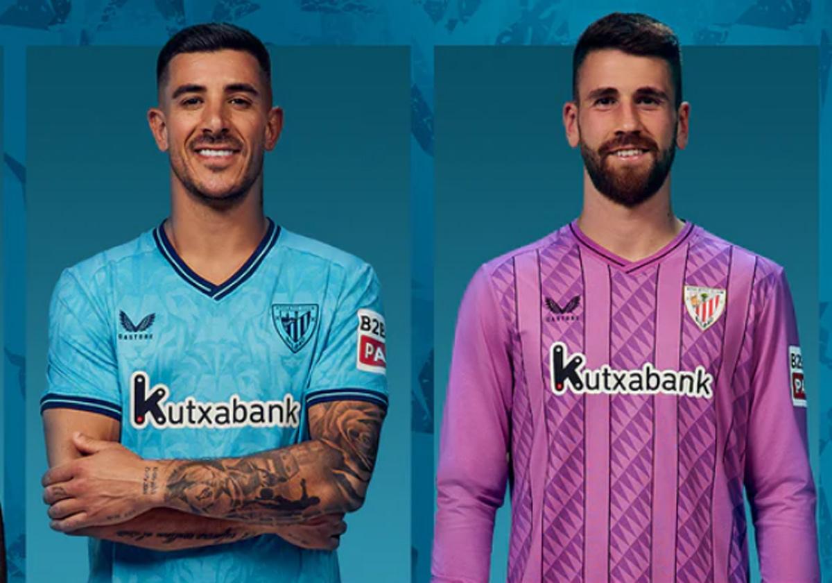 La segunda camiseta del Athletic, de azul celeste y en honor a los leones