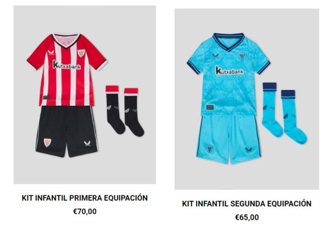 Diferencia de precios en el kit infantil.