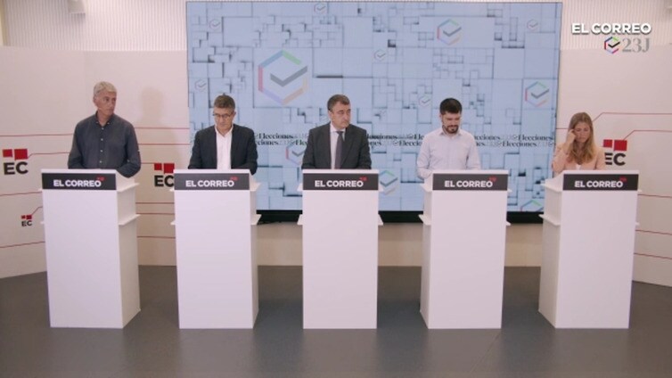 Debate de los candidatos de Bizkaia al Congreso