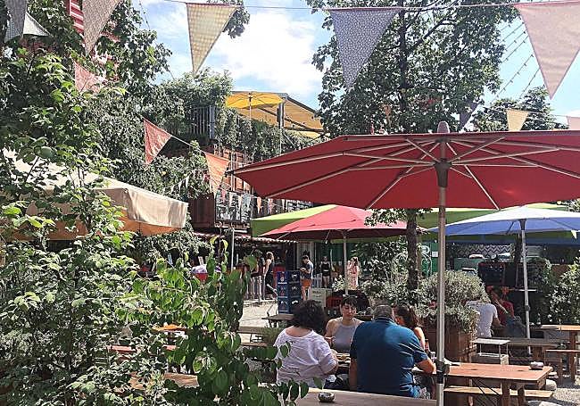 El Jardín de Frau Gerold, en Zürich West