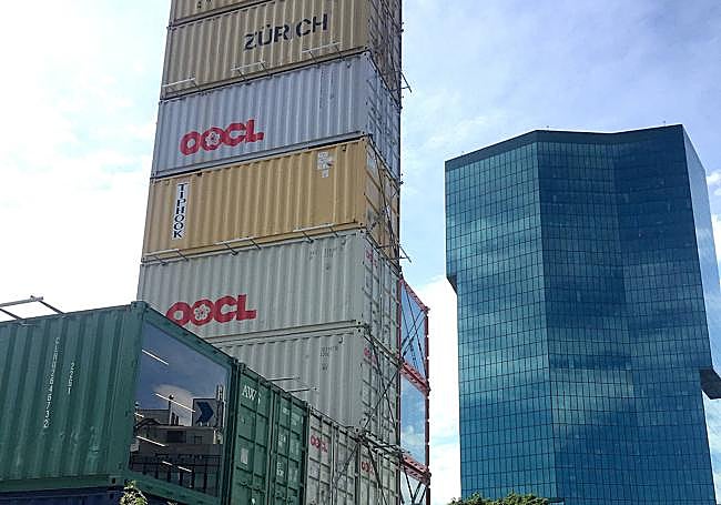 La Torre Freitag, en Zürich West