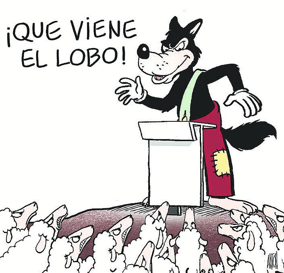 La viñeta de Antón