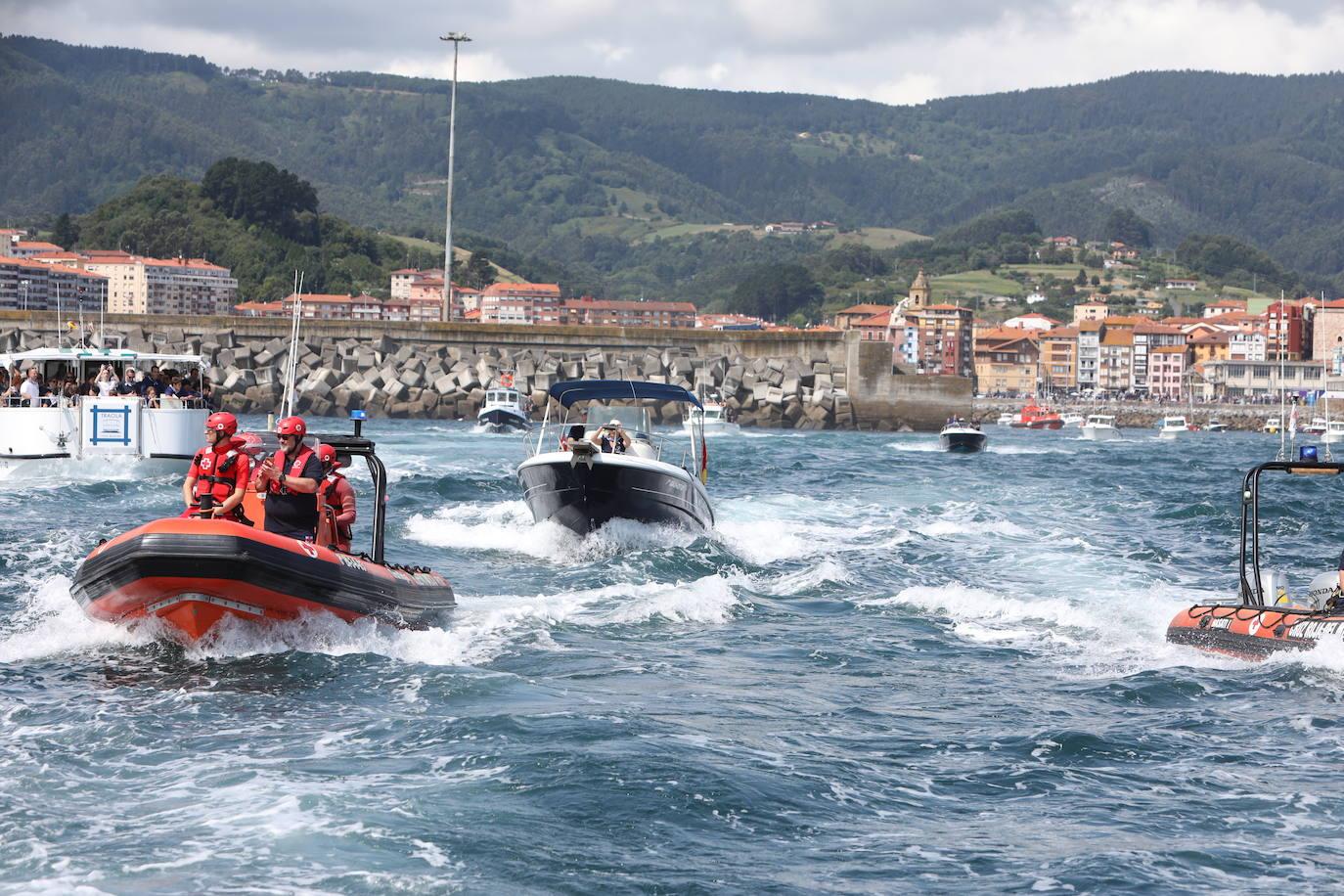 Miles de personas disfrutan de las Madalenas en Bermeo y Elantxobe