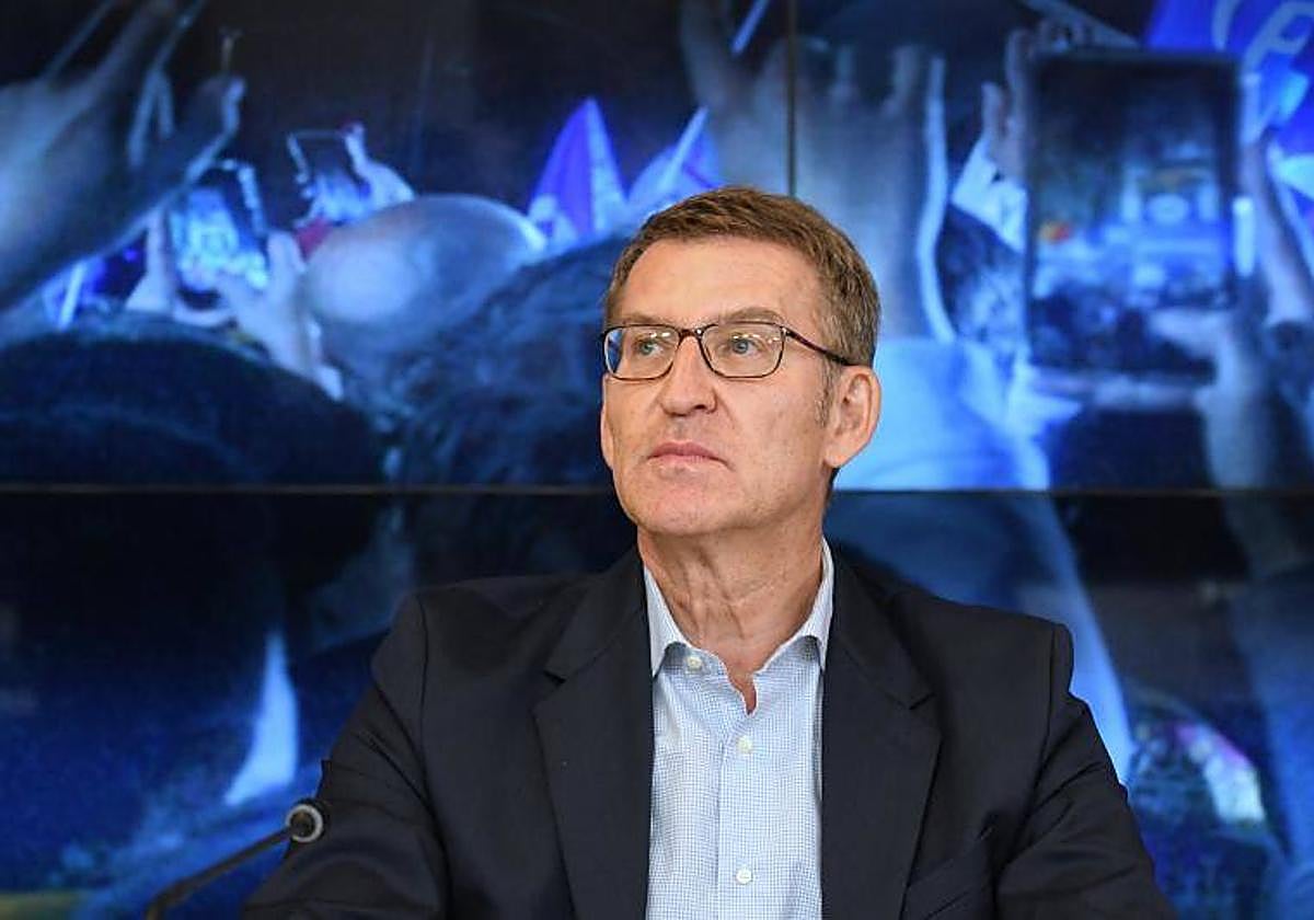 Ortuzar cierra la puerta a investir a Feijóo como presidente