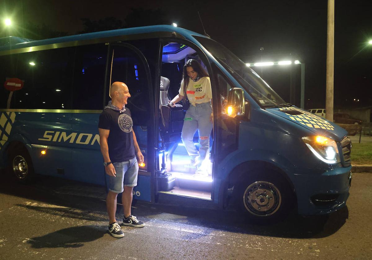 Se duplican a más de 300 los acompañamientos nocturnos en las fiestas de Santurtzi