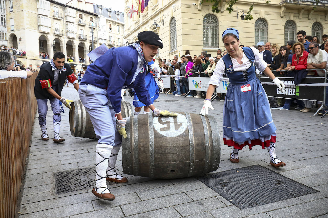 Barricas a la carrera