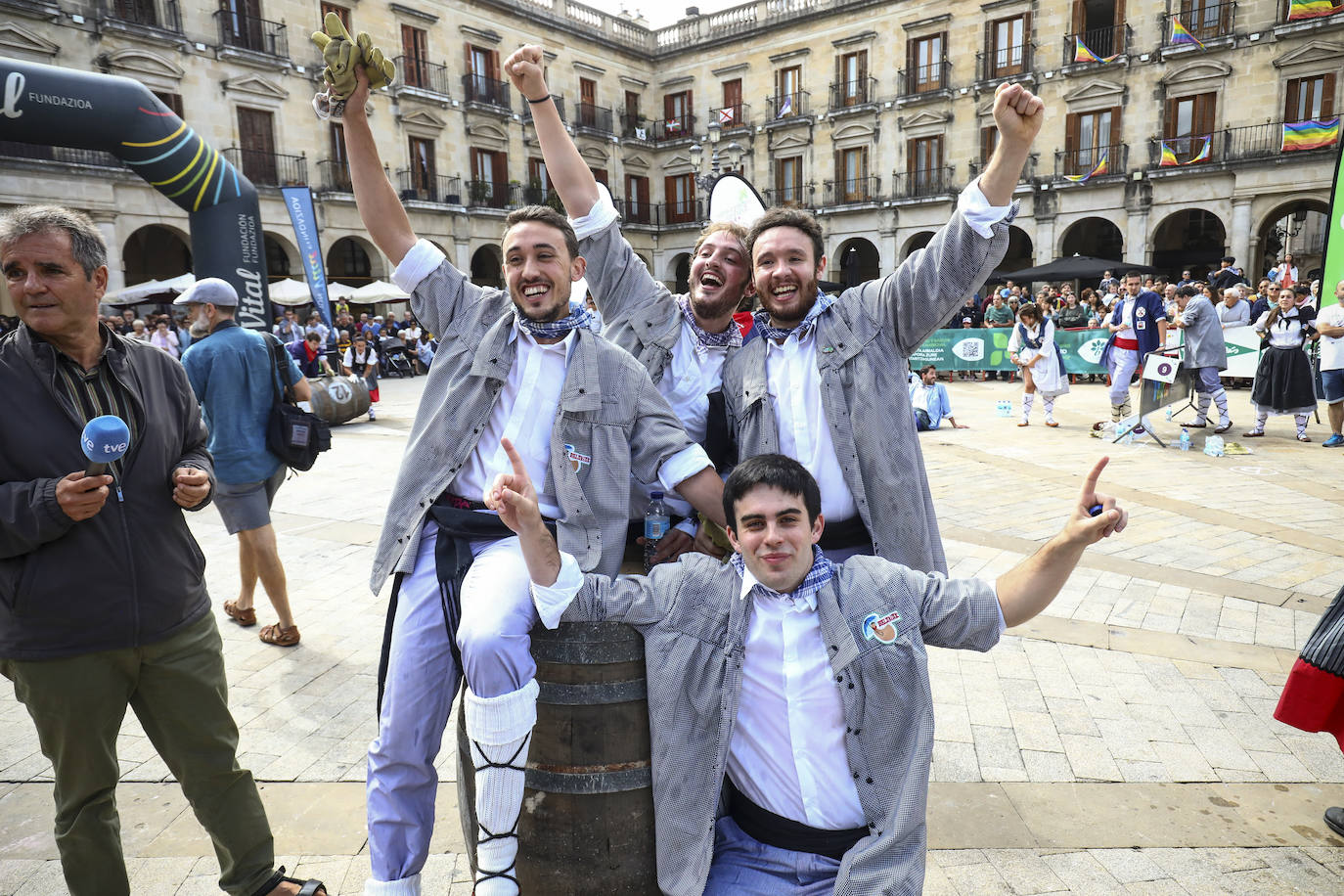 Barricas a la carrera