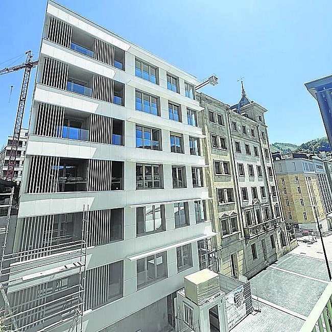 Avanza la construcción de las nuevas viviendas de El Casco.