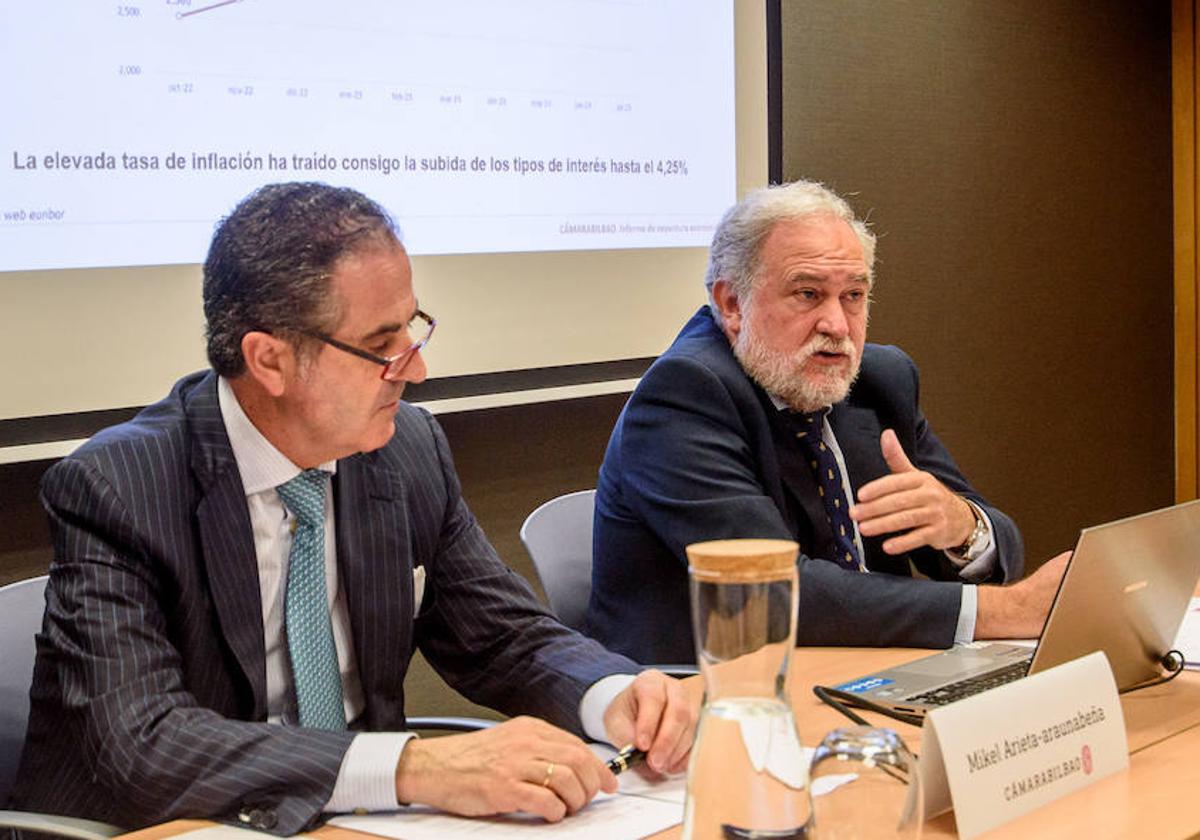 La Cámara de Bilbao ve mejoras en la economía y prevé un avance del 1,7%