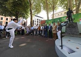Acto de celebración del 128 aniversario del PNV en Bilbao