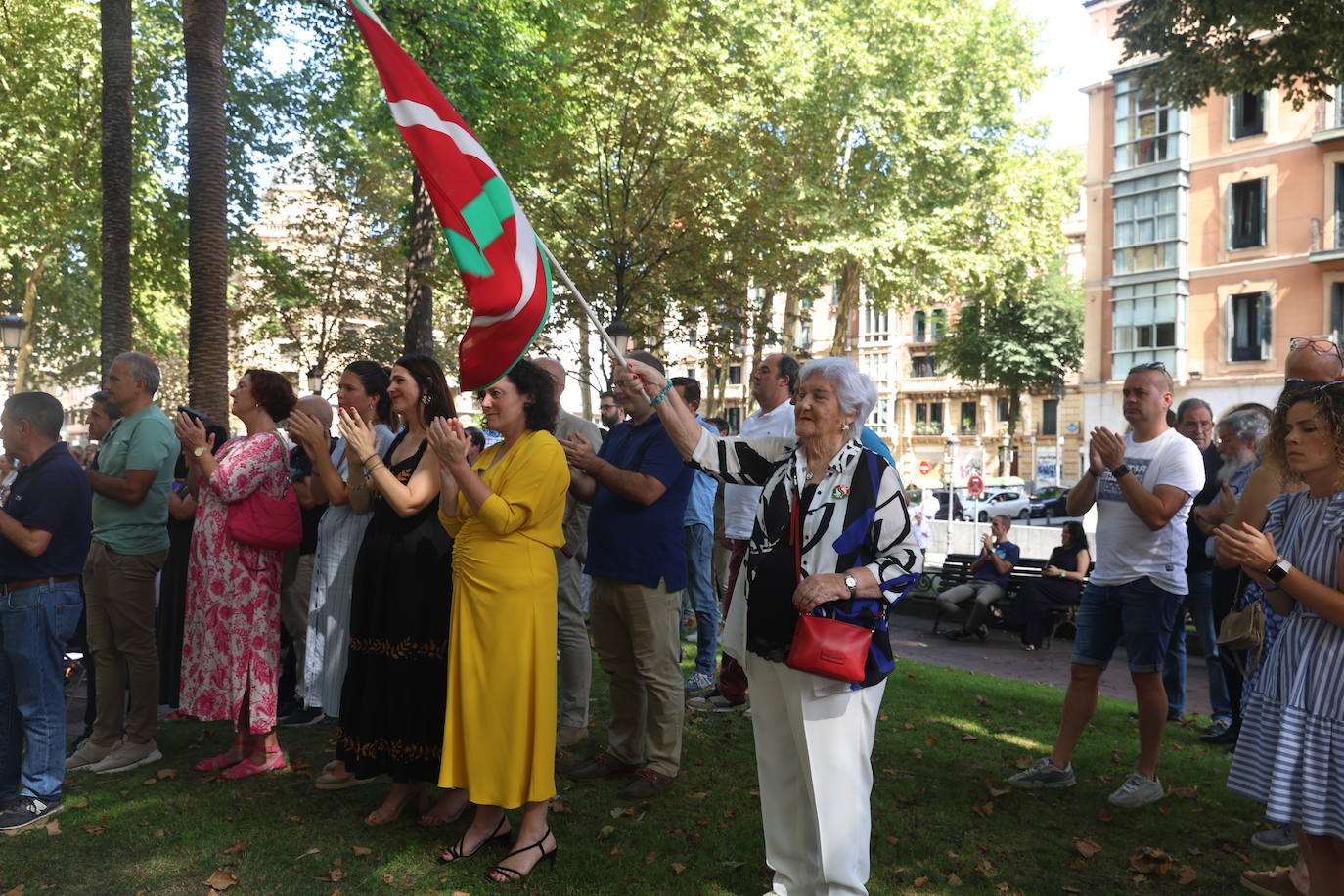 Acto de celebración del 128 aniversario del PNV en Bilbao