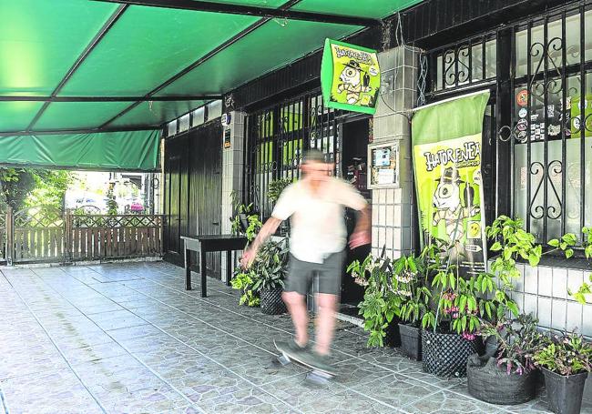 La 'grow shop' de Fruiz albergó un restaurante «hace 25 años».