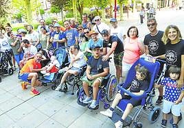 En la última vuelta se unieron todas las familias que se dieron cita en Miranda para visibilizar la situación y pedir que se investigue.