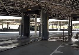 El aspecto actual de las nuevas cocheras de Tuvisa que encara una última fase de construcción.