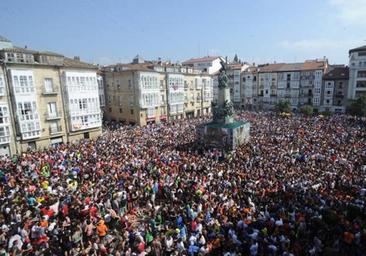 ¿Qué tiempo hará durante la Bajada de Celedón?