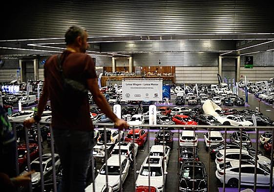Feria de una venta de vehículos organizada en el BEC.