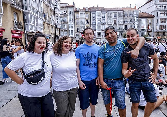 Cristina López, Cristina García, Javier Lobera, Juan Manuel León y Juan Méndez.