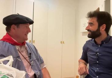 Con Celedón, tras su último paseíllo