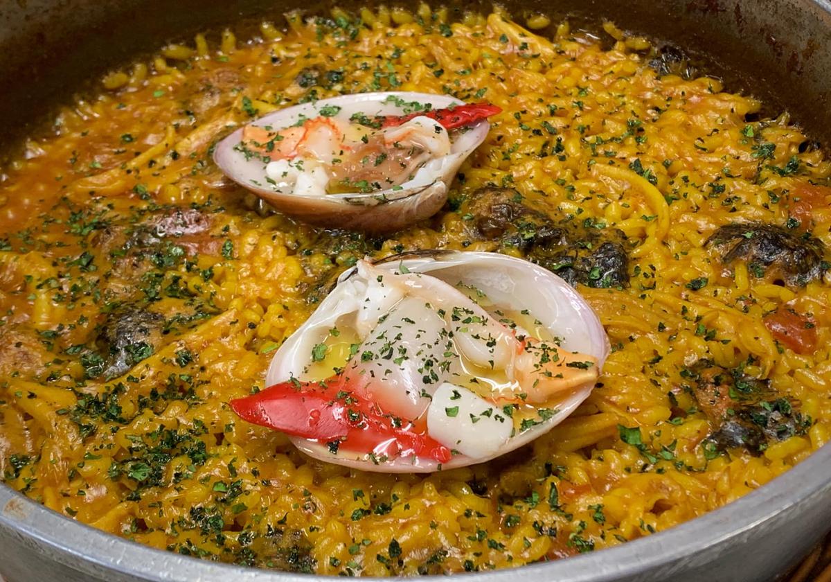 Arroz Calabuch de Casa Jaime, en Peñíscola.