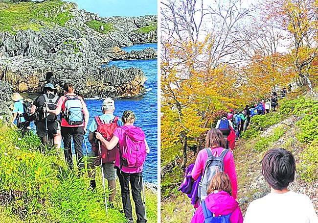 Combinar mar y montaña es una buena opción. | Los más pequeños se inician en el amaor a la naturaleza en la Escuela.