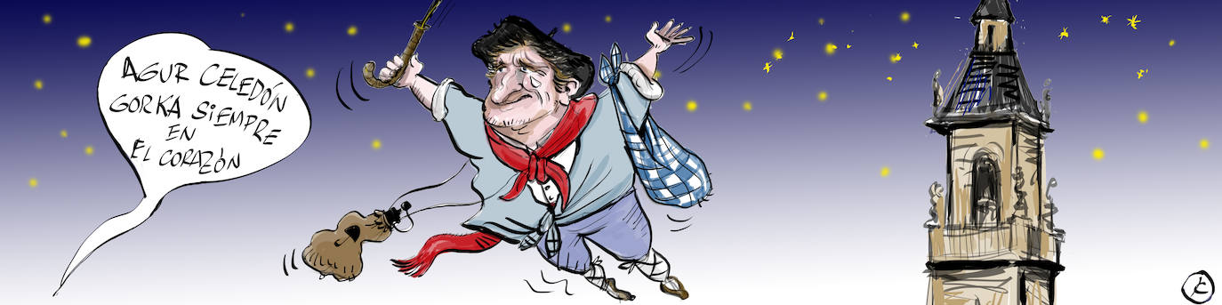 La tira de Cerrajería y la despedida de Celedón