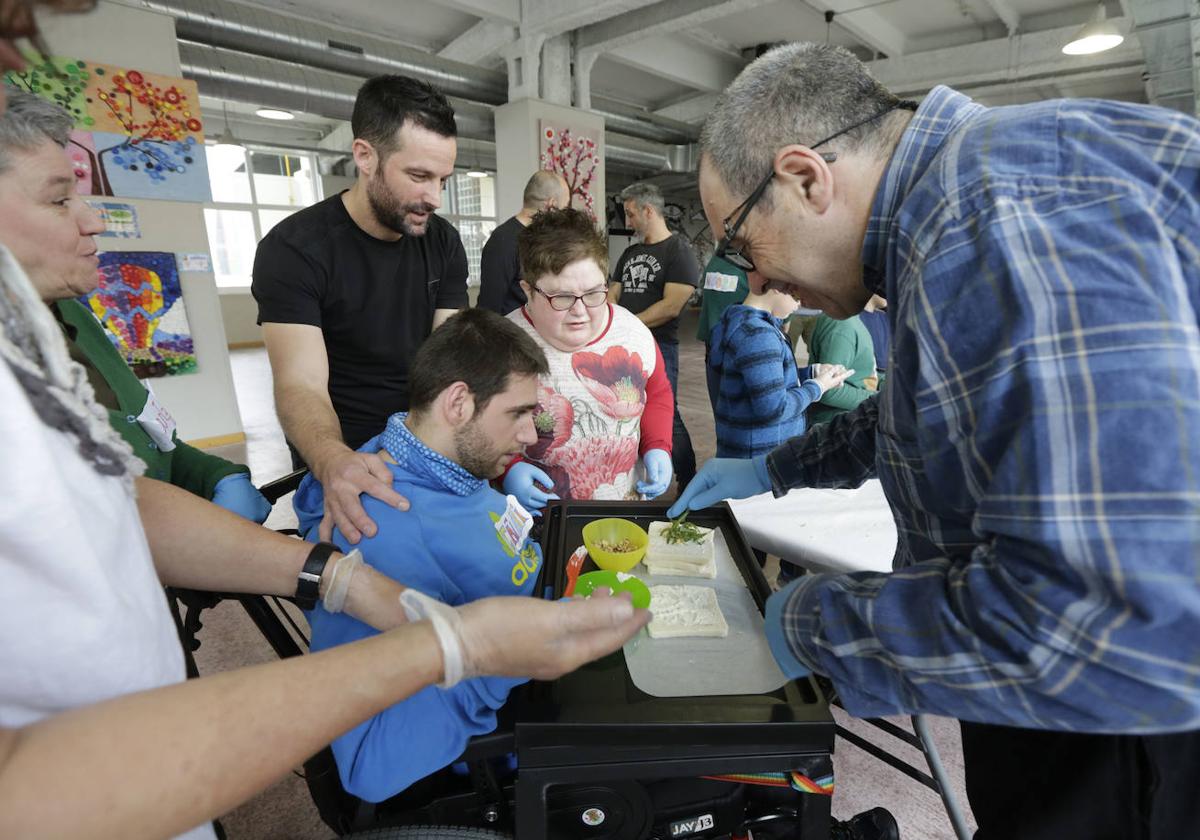 Taller de integración de Gorabide en Gernika