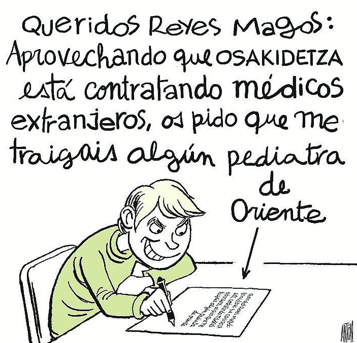 La viñeta de Antón