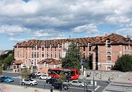 Entrada al Hospital de Basurto.