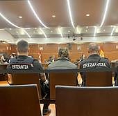 El segundo por la izquierda, el ya condenado.