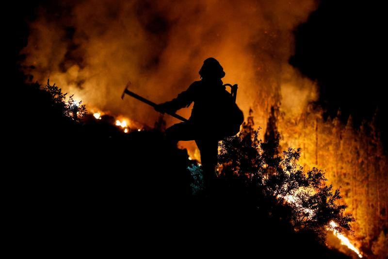 Las imágenes más impactantes del incendio de Tenerife