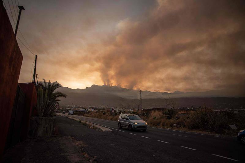 Las imágenes más impactantes del incendio de Tenerife