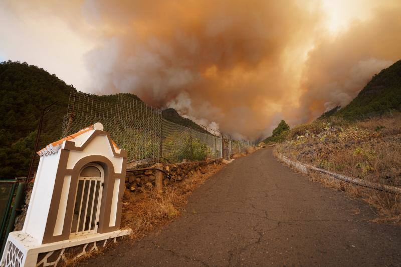 Las imágenes más impactantes del incendio de Tenerife