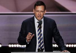 Peter Thiel, en un acto del Partido Republicano en 2016.