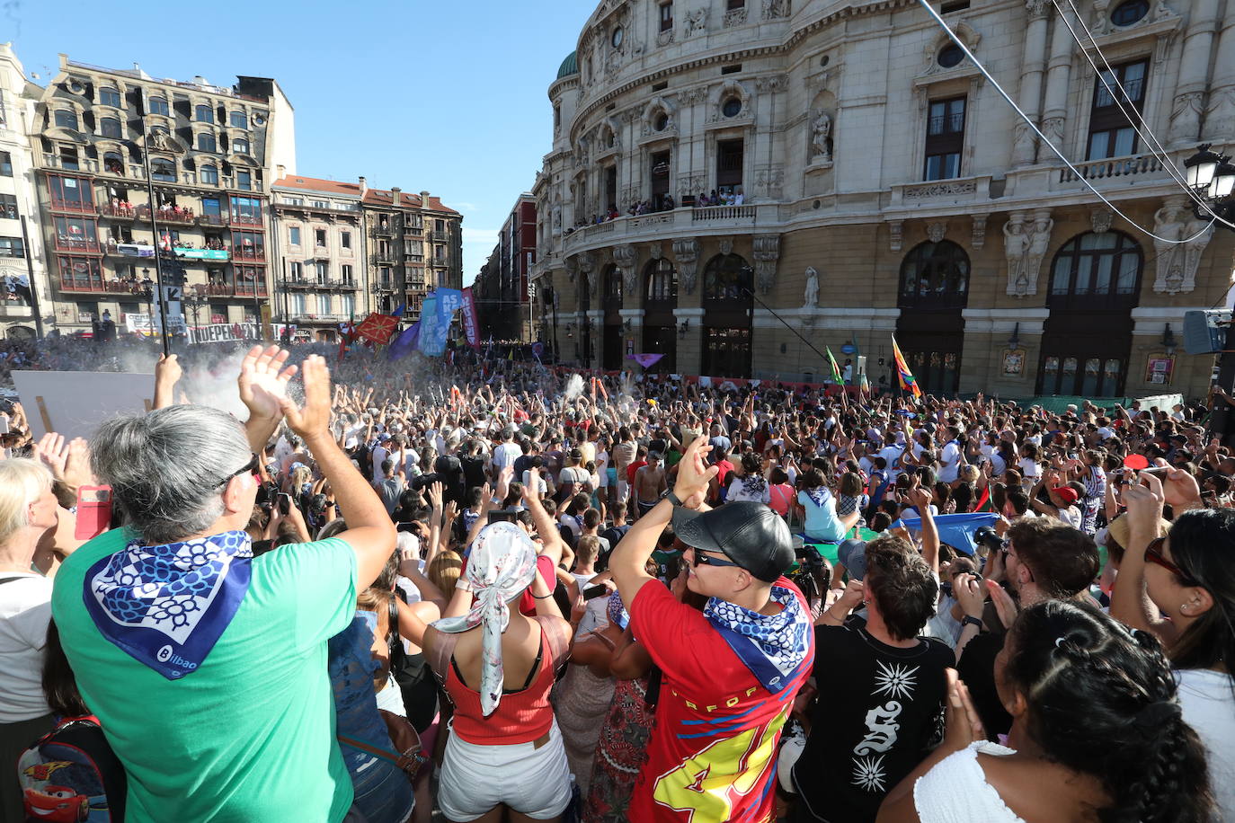 Bilbao descorcha la Aste Nagusia