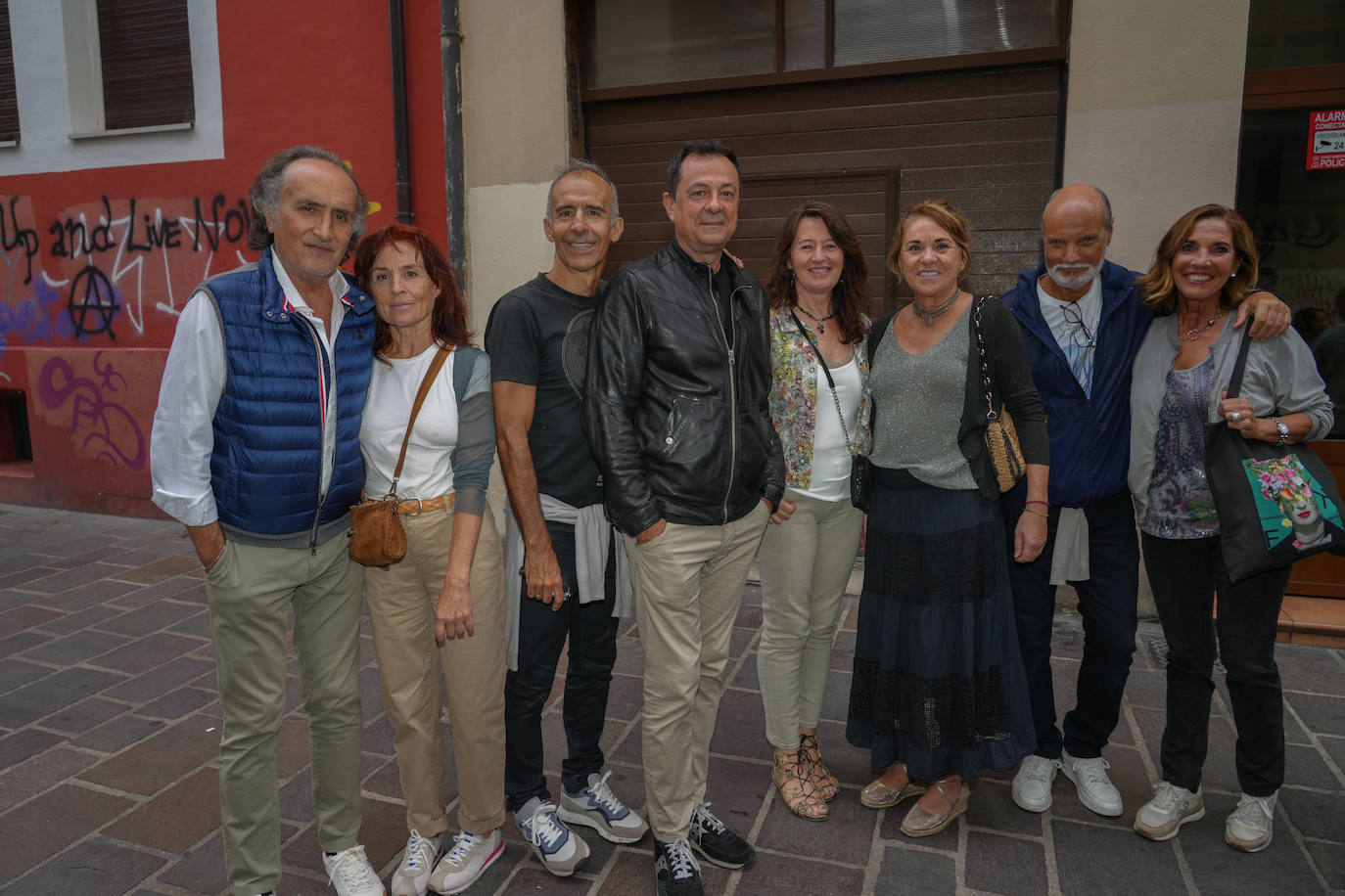 Ricardo Urrutia, Marina Sáenz, Pedro López Tejedor, Luis Sogorb, Lourdes Fernández de Pinedo, Kitty Ortega, Francisco Navarro y Pilar Ferrer.